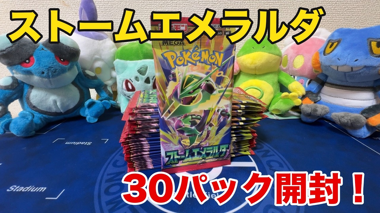 ストームエメラルダのバラ30パックで勝負じゃーーー！！！ - YouTube