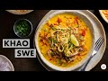 Khao swe recipe  veg burmese khow suey  how to make coconut milk  chef sanjyot keer