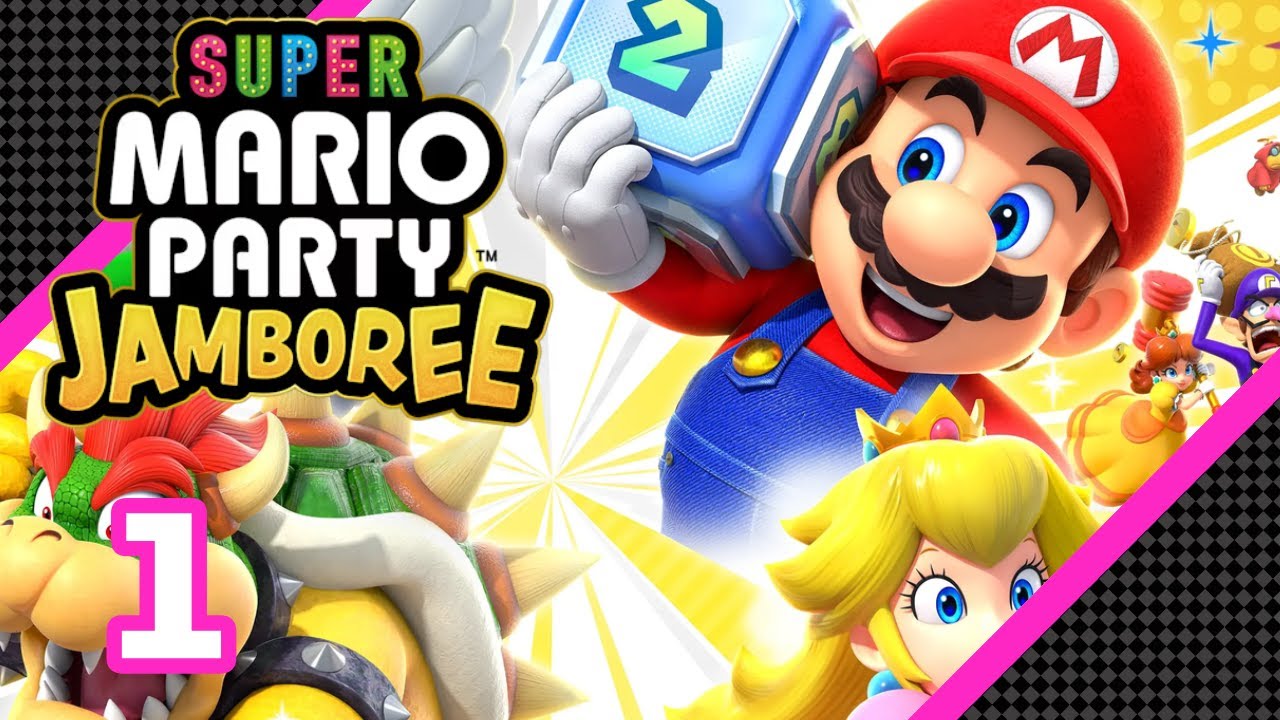 Super Mario Party Jamboree - Mega Wiggler's Tree Party - 100% Playthrough (1)
