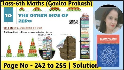 Class 6 Maths | Ganita Prakash | Chapter 10 – The Other Side of Zero | Page No 242 to 255|Solutions