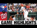 Blue Jays vs. Nationals Game Highlights (8/17/21) | MLB Highlights
