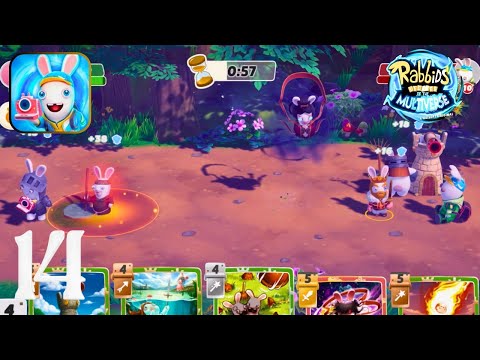 Rabbids Multiverse By Ubisoft Gameplay Intense PvP Matches (Apple Arcade - iOS)