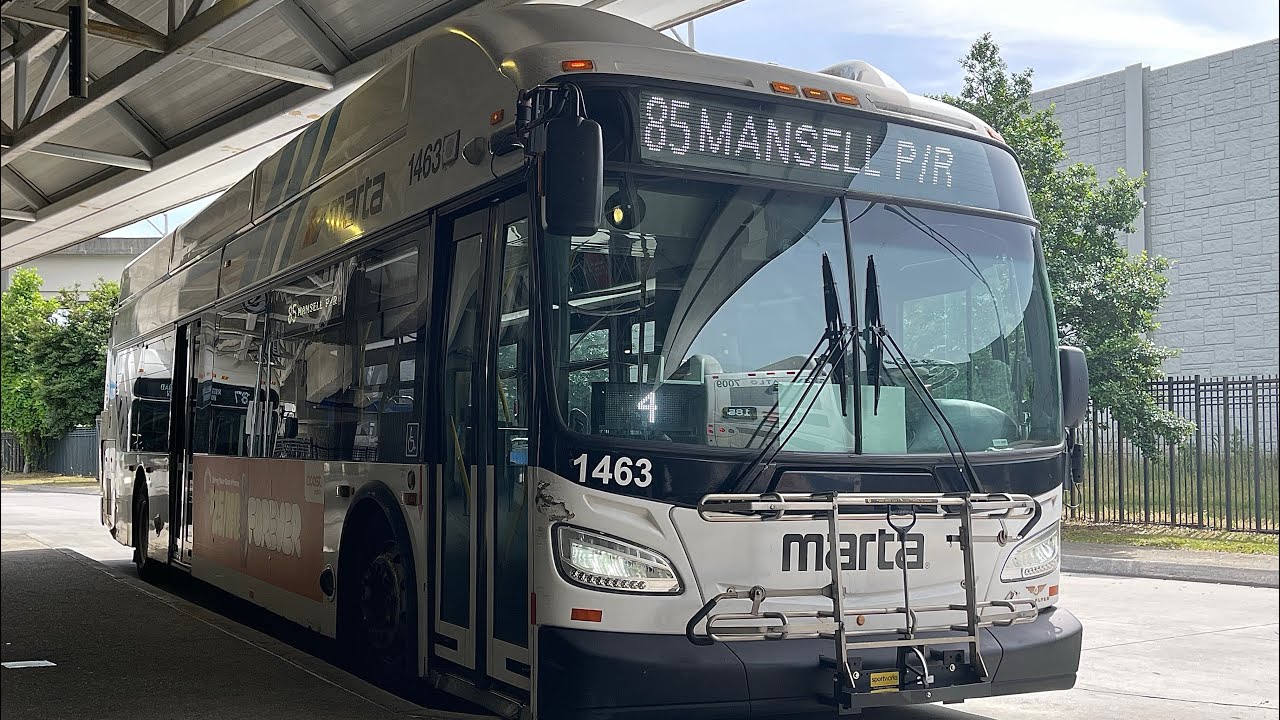 Ride on MARTA Local•Bus 2013 New Flyer Xcelsior XN40 #1463 on