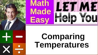 Comparing Temperatures