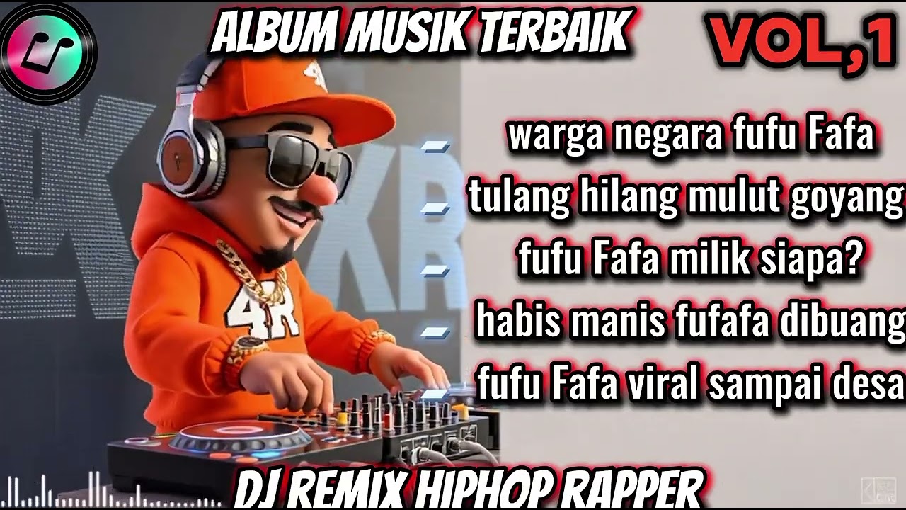 🔴WARGA NEGARA FUFU FAFA 🎵 BEST DJ RAPPER HIPHOP TERBARU 2025 || FULL ALBUM SINDIRAN KERAS 