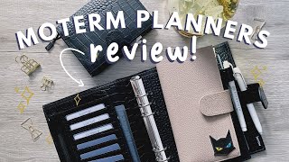 Moterm Planner Review // A5 A6 and Hobonichi Weeks Planners