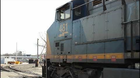 GE AC4400 Start Up CSX 481 Framingham Ma