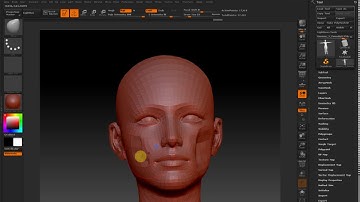 Creating a Genesis 3 Female facial morphs in ZBrush - Daz 3D