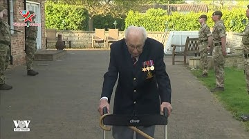 Cụ ông 99 tuổi làm nên điều kì diệu trong mùa dịch