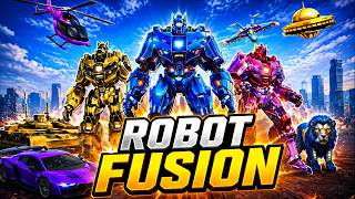 🔥 Robot Fusion Battle Game | Epic Robot Transformation Action Gameplay 2026 🔥 screenshot 2