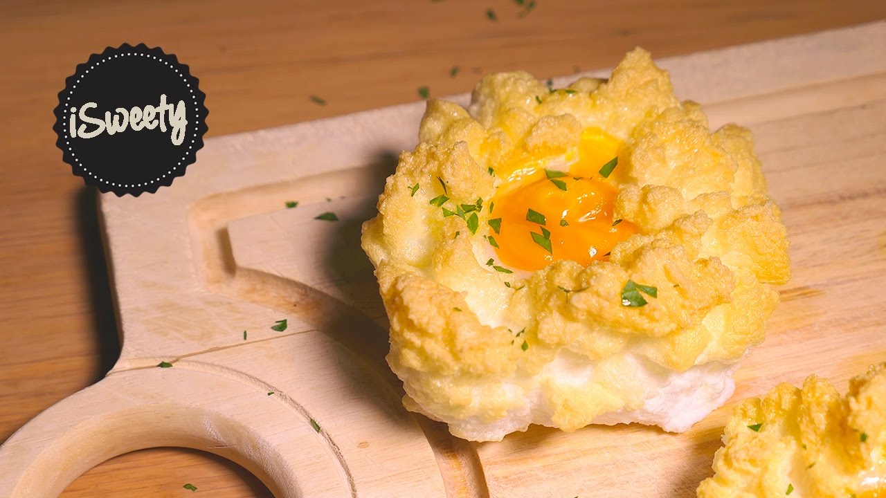 Ricetta Nuvole di Uova Sofficissime al Forno [Uova Su una Nuvola]