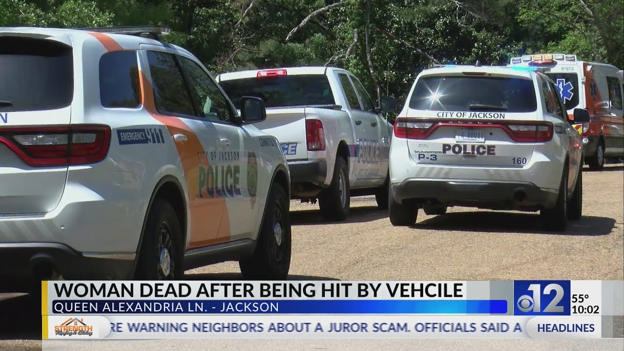 Woman killed after being run over by car in Jackson - YouTube