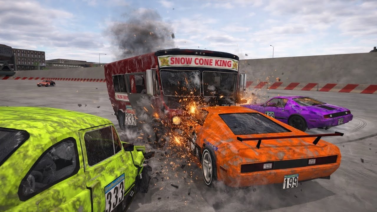 Demolition Derby 3 – Multi Car Pile-Up & Brutal Arena Wrecks