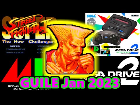 Guile - SUPER STREET FIGHTER II for SEGA Mega Drive Mini 2
