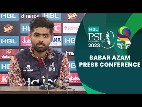 Peshawar Zalmi's Captain Babar Azam Press Conference | HBL PSL 8 | MI2T