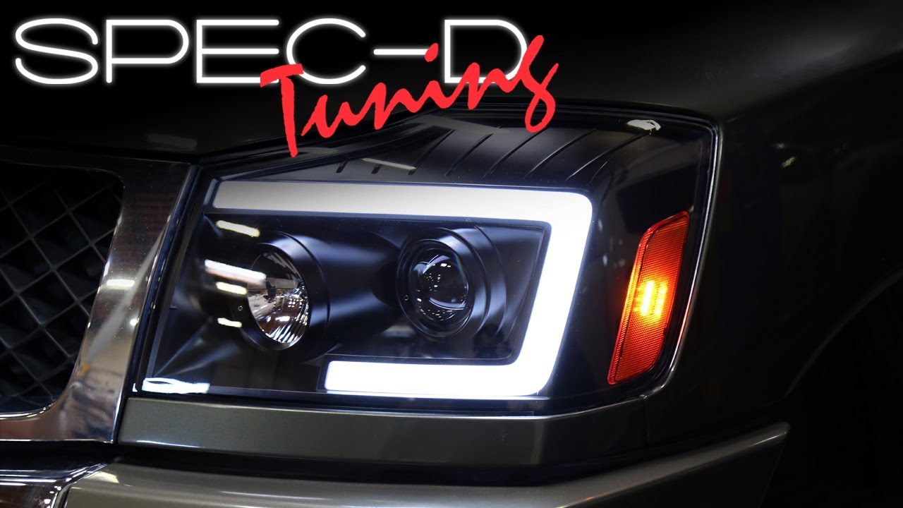 ACANII For NEW Style LED Light Tube Smoke Tail Lights Lamps 2004-2015 Titan 5.6L Truck 