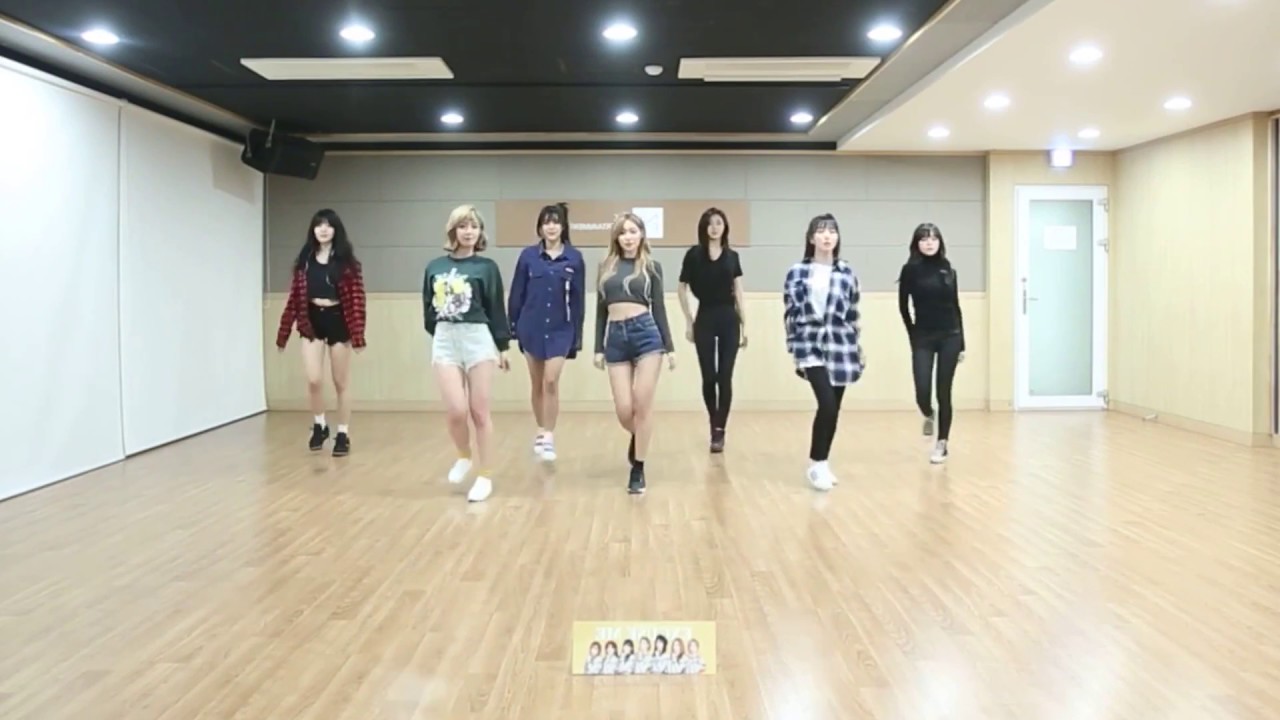 AOA   Excuse Me Dance Practice Mirrored