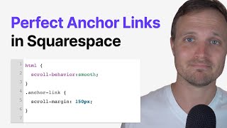 Perfect Anchor Links in Squarespace (No Header Overlapping) by Will Myers 4,994 views 1 year ago 9 minutes, 28 seconds