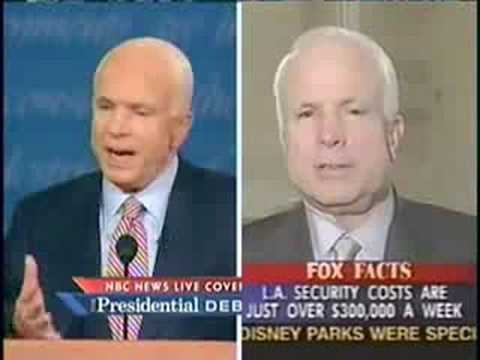 Really John? McCain debates McCain