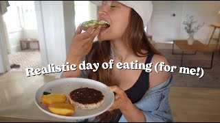 WHAT I EAT IN A DAY | quick, healthy meals!