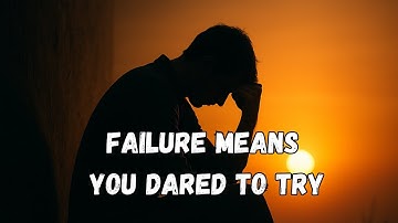Failure Is Not the End – It’s the Start of Your Comeback | Best Motivational Speech