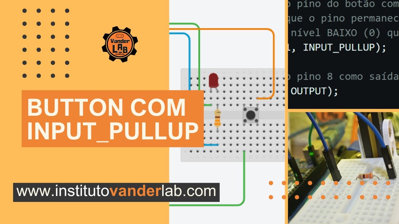 Button com INPUT_PULLUP 