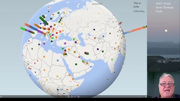 Covid Global Data Excel & 3D Map