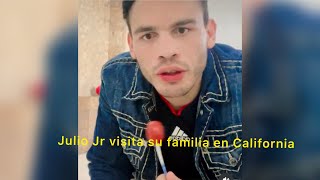 JULIO CESAR CHAVEZ JR SALIO DE  CLINCA REHABILITACION