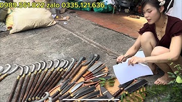 CÁC MẪU DAO QUẮM NHÍP XE TAY TRẮC SỊN SÒ NHẤT Ạ