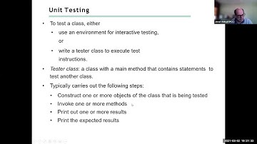 Big Java Chapter 3 Section 4 Unit testing