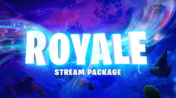 Animated Stream Overlay Package Royale | Stream Designz