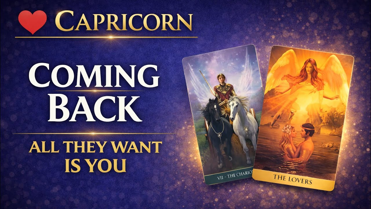 ❤️КОЗЕРОГ — Они возвращаются, чтобы забрать тебя | Любовное гадание на картах Таро