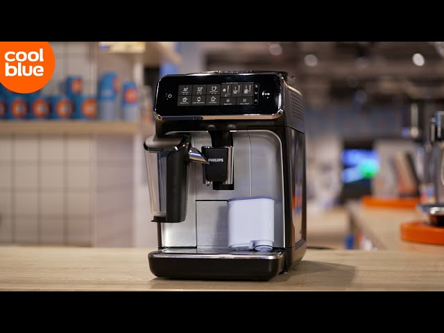 How to setup Philips LatteGo coffee machine - Aqua Clean filter  installation and water hardness test 