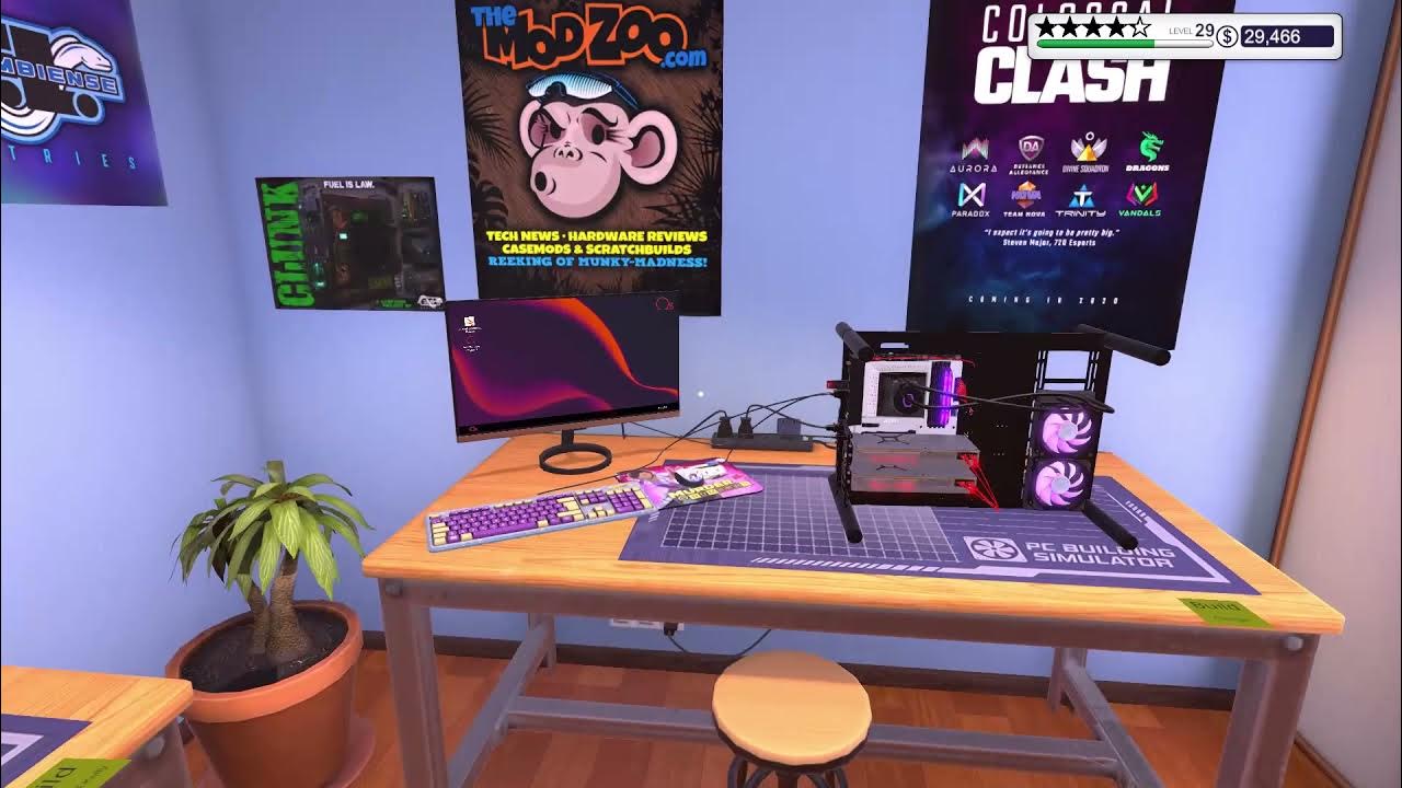 PC Building Simulator LEVEL 30 GAME END YouTube