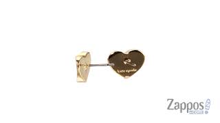 Kate Spade New York Heritage Spade Small Heart Studs Earrings SKU: 9239781