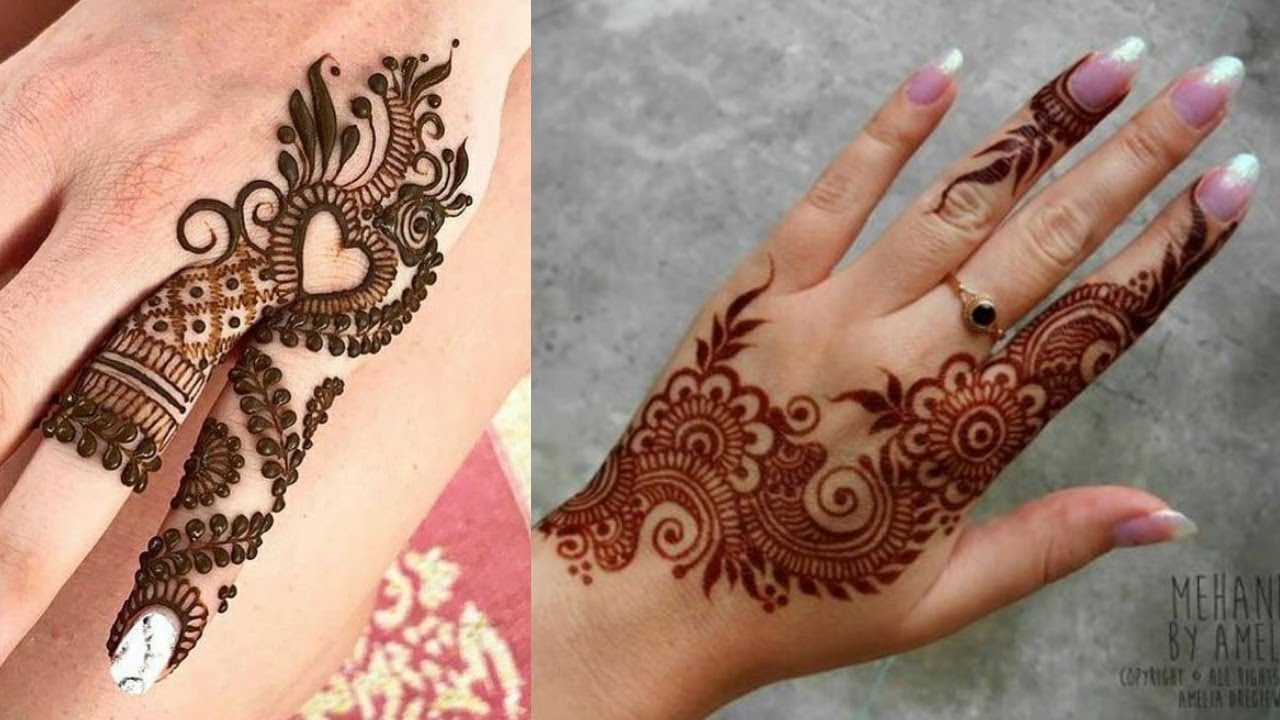Top 250 SIMPLE and Unique mehndi designs for hands ...