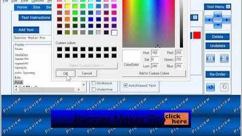 Make a banner ad tutorial