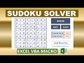 Explication de la macro vba du solveur excel sudoku