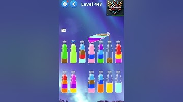 Water Sort - Color Puzzle Game Level 448