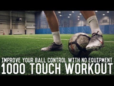 The 1000 Touch Workout | No Equipment Individual Training Session For Footballers