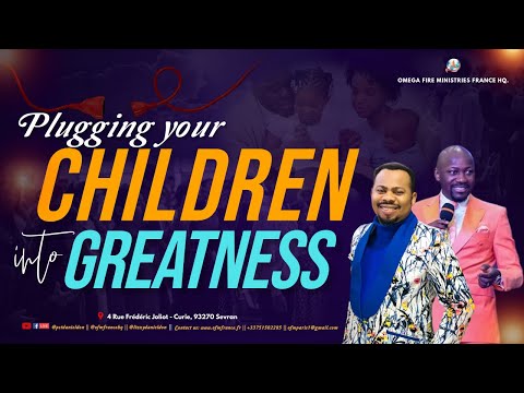 PLUGGING YOUR CHILDREN INTO GREATNESS || CHILDREN’S WEEK 2024 (21.04.24) || PASTOR DANIEL DON || …