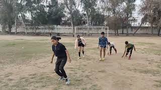 General warming up by CM rise school students⚽⚽