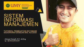 Tutorial Pembuatan Database Sederhana Menggunakan Ms. Access