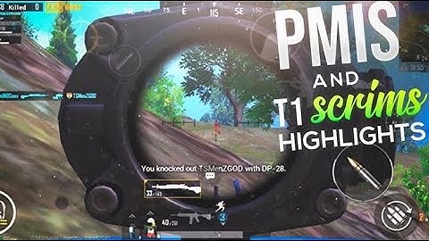 TeamINDSnax T1 Scrims + Tournament Gameplay #16 - PUBG MOBILE