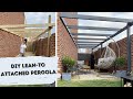 EASY MODERN PERGOLA DIY | Build a Pergola UK | Lean-to Attached Pergola | Shade Shannon