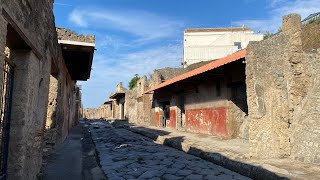 Pasea conmigo por las calles vacías de Pompeya | 10º aniversario de Antigua Roma al Día