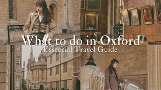 What to do in Oxford: Aesthetic places to visit 🏛️🍂 Cozy Travel Diaries 🤎