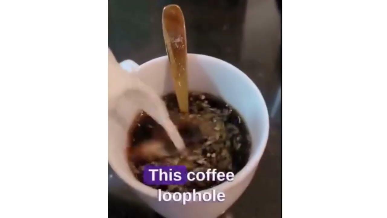 Coffee Loophole To Lose Weight - 7 Second Coffee Trick | Coffee - 7 Second Coffee Loophole Recipe Youtube