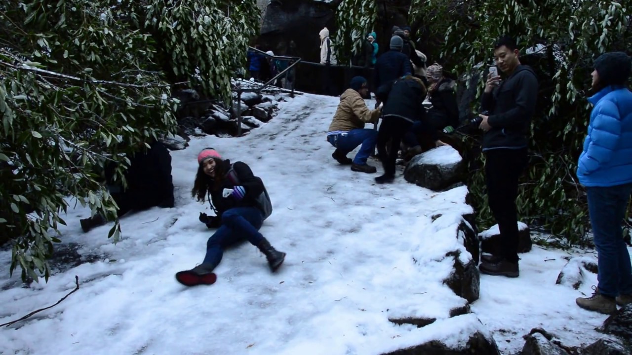 Bridalveil Falls Trail Yosemite National Park