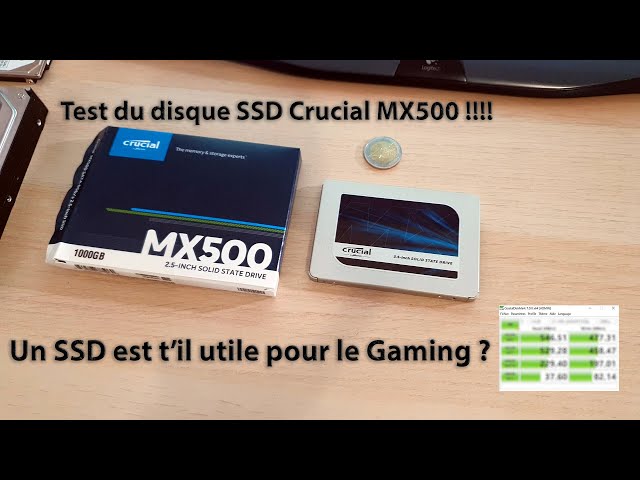 SSD MX500 1 To, le test complet - GinjFo